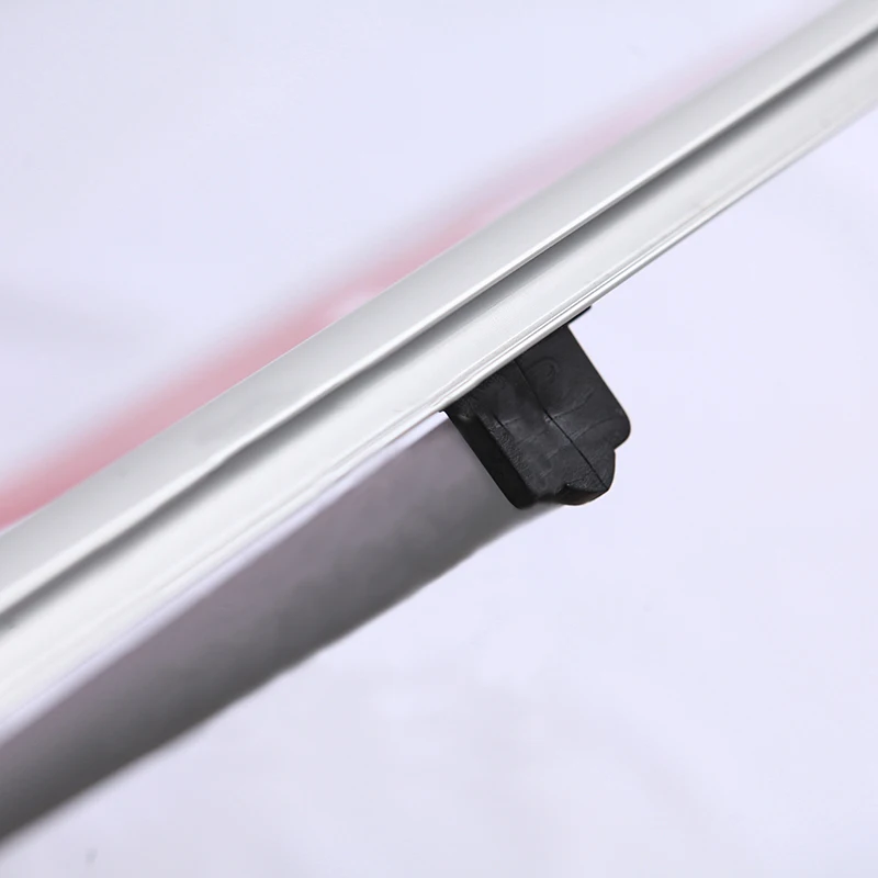 Cheapest manufacturer wholesale good quality double side show screen L shape stand 80*200 aluminum Banner Stand