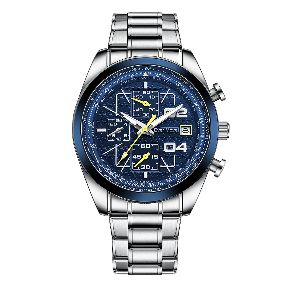 Orlando Quartz Watches Gold Ladies Lomassen Japan Quartz R00284m Iron Ball Magnetic Pointer Man Watch Black
