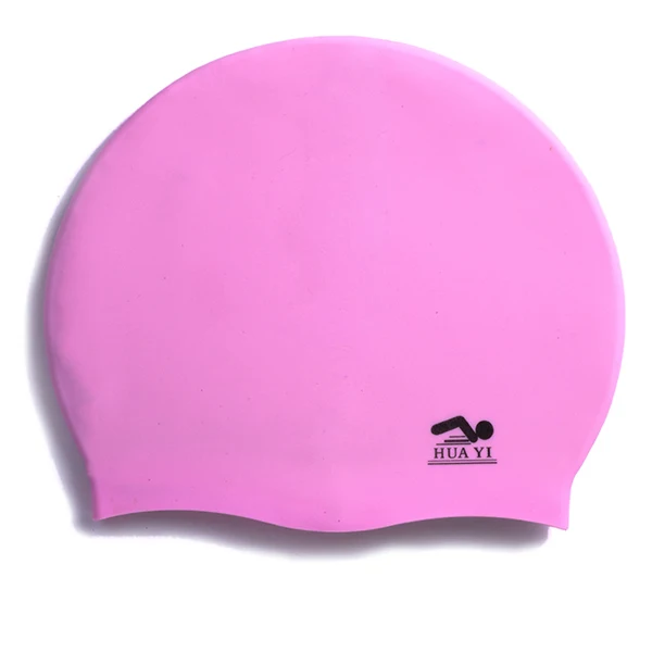 Custom Silicone Swimming Caps Protect Ear Waterproof Logo Printed Swimming hats