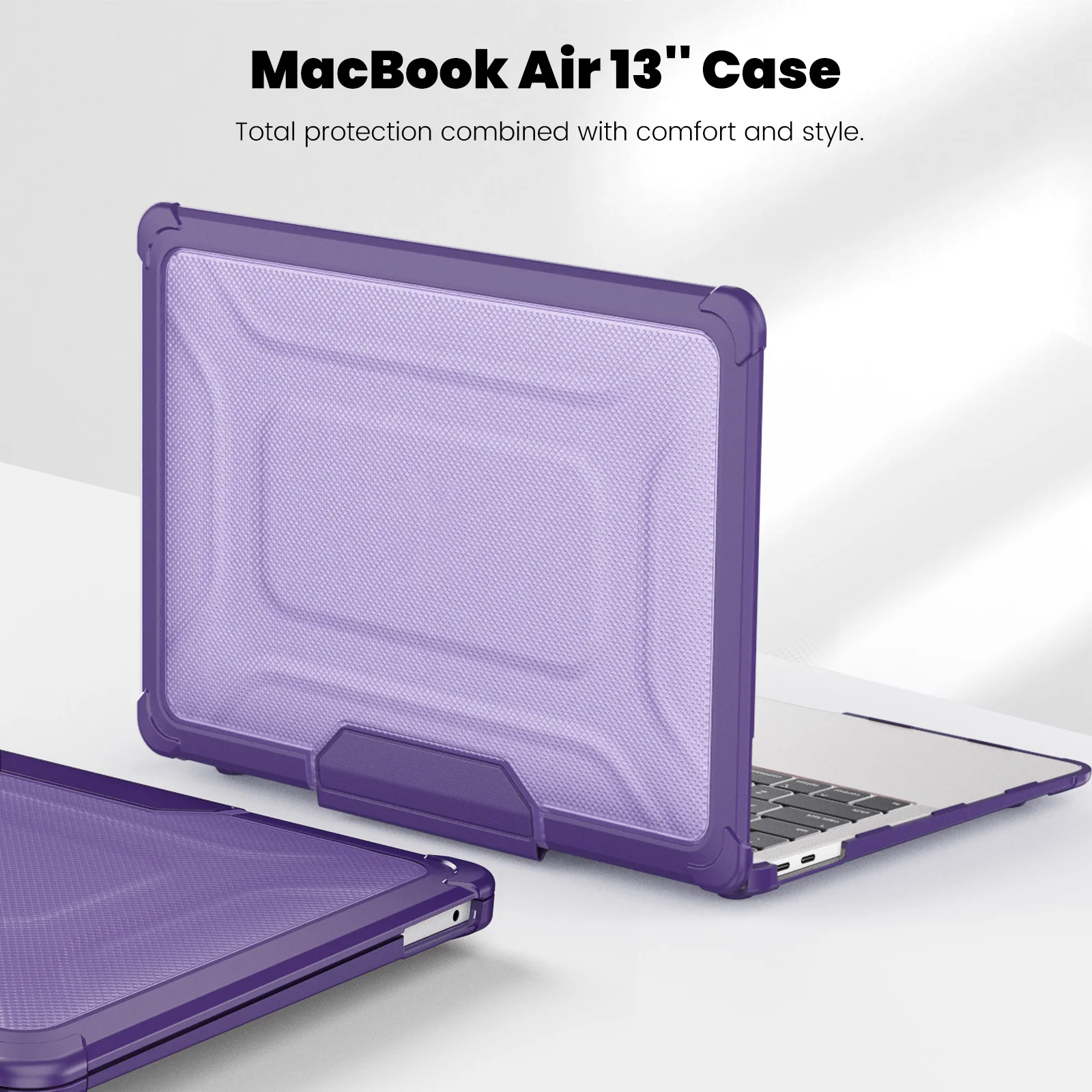 Fully Protective Laptop Sleeve MacBook Case Protect Laptop PC+Tpu MacBook Case for MacBook Air 13 A2337 M1 A2179 A1932
