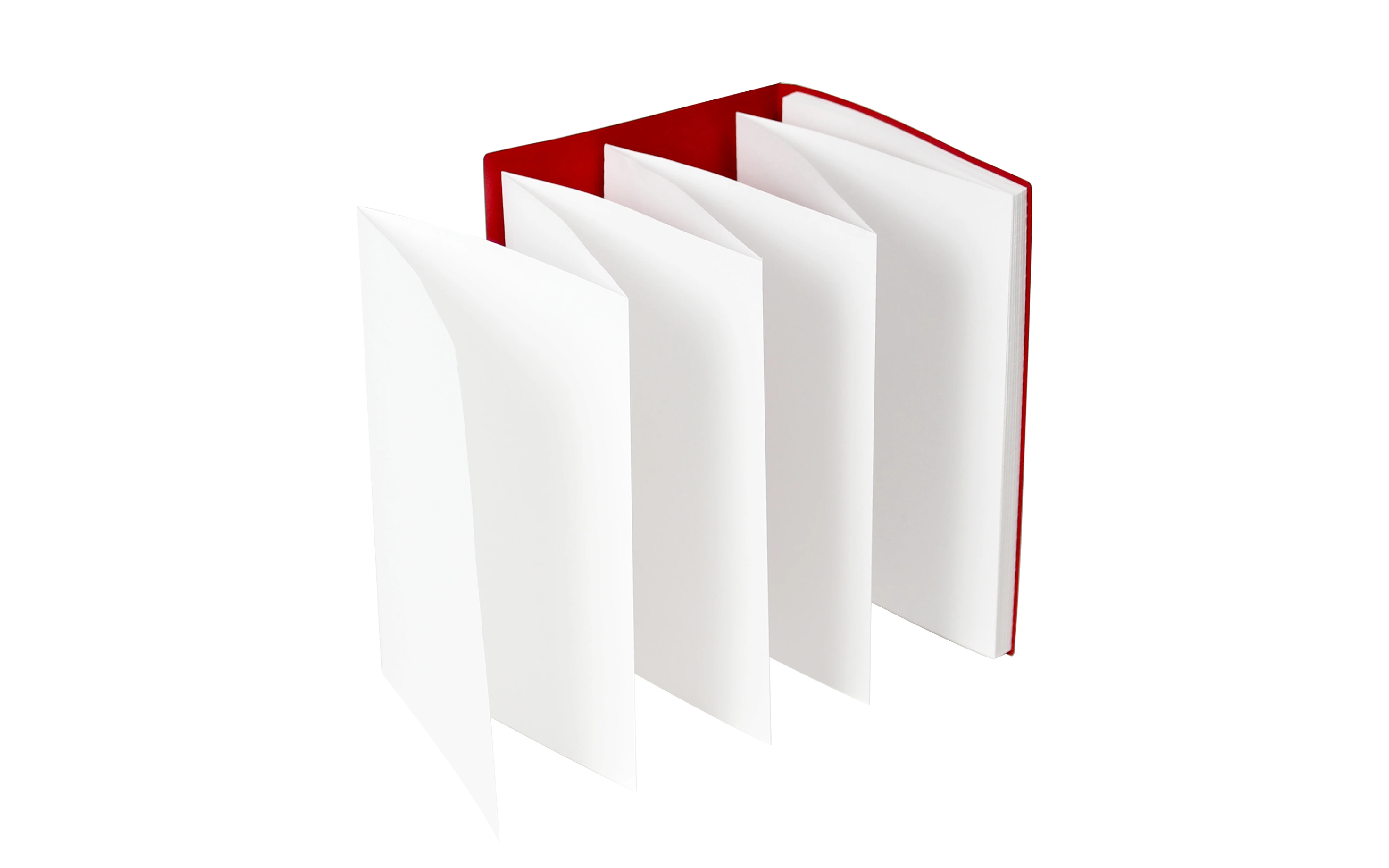 Project notes accordion notebook A4 custom with elastic band