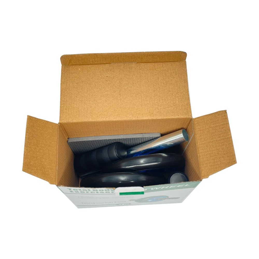 Abdominal Press Exercise Roller Wheels Durable Ab Exercise Equipment With Knee Pad