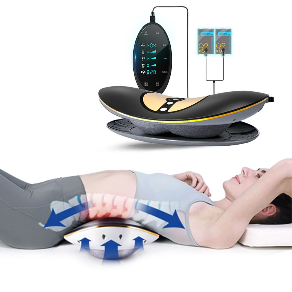 Health Care Products Back Pain Relief Chiropractic Pneumatic Airbag Lifting of Lumbar Spine Back Massage Machine Lumbar Traction