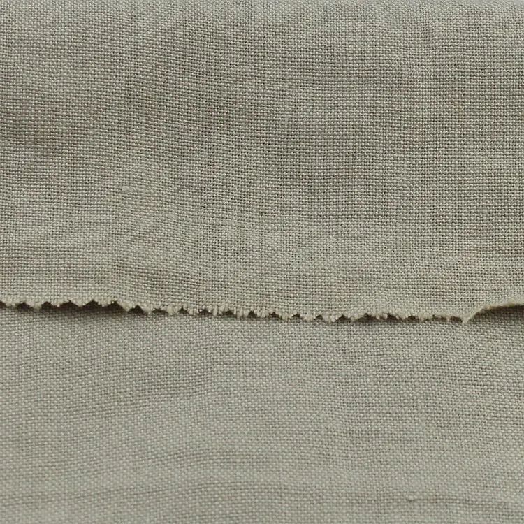 piece dye plain 100% hemp fabric