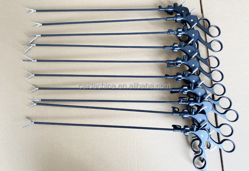 5*360mm laparoscopic grasper Alligator jaws Grasping Forceps,compatible with Storz
