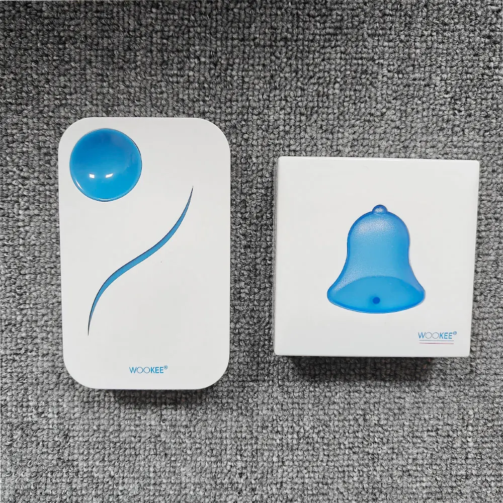 china factory Battery Powered Dc ringtones Campainha Wireless Doorbells home wireless doorbell