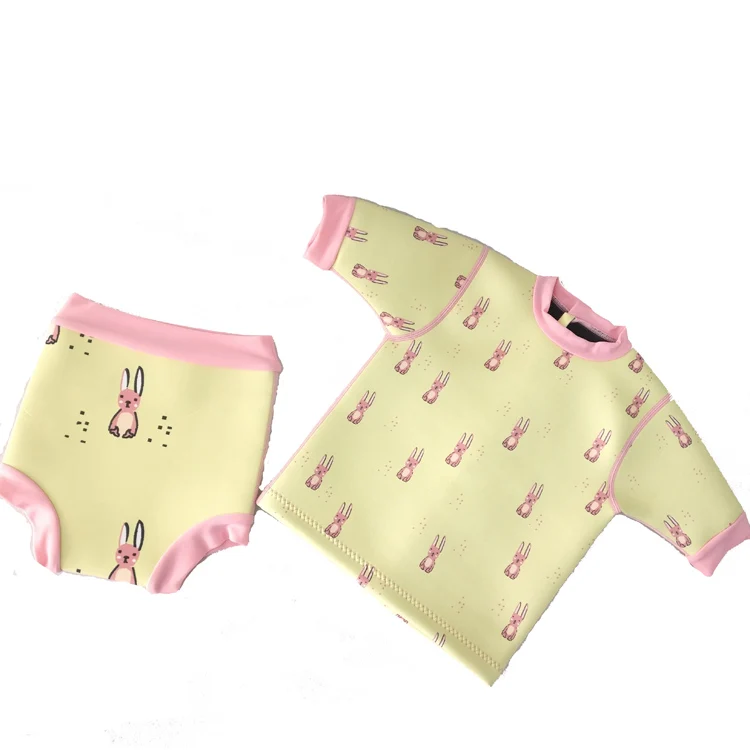 Fashion 2mm neoprene baby swim nappy baby swim wetsuit