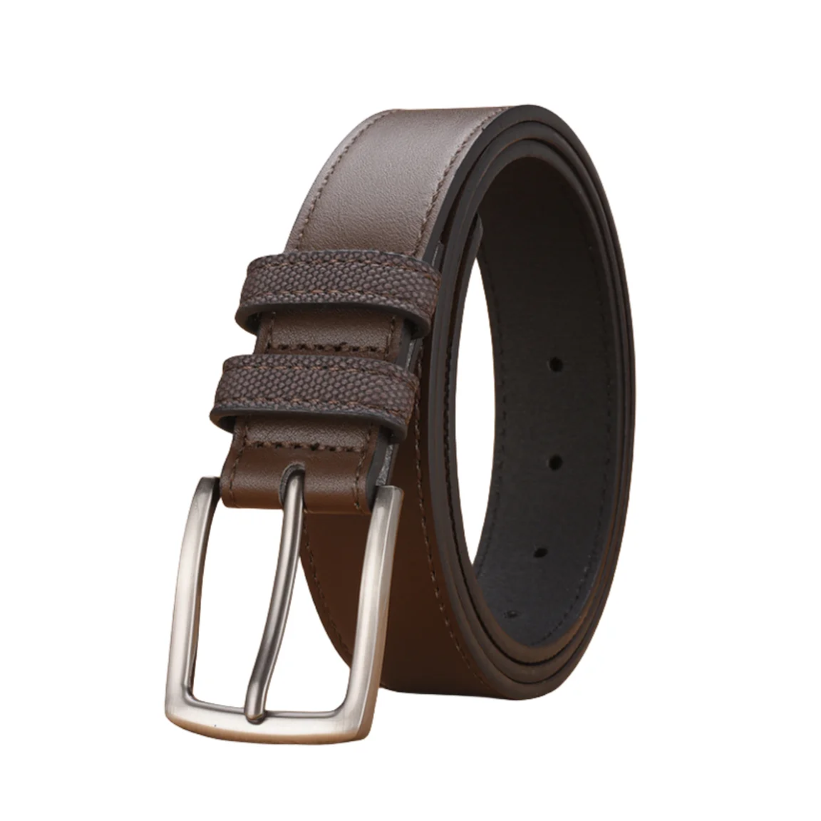 Мужской ремень с металлической пряжкой 3 4 см