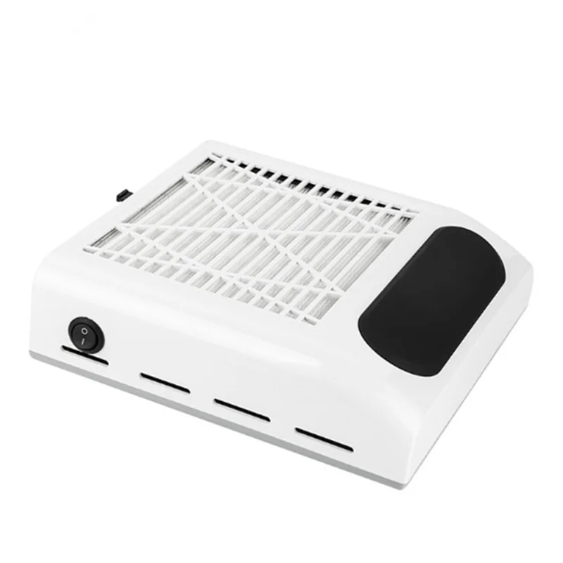 Big Power 80w electric nail art dust collector dryer Manicure Extractor vacuum cleaner nail table Suction dust collector Catcher