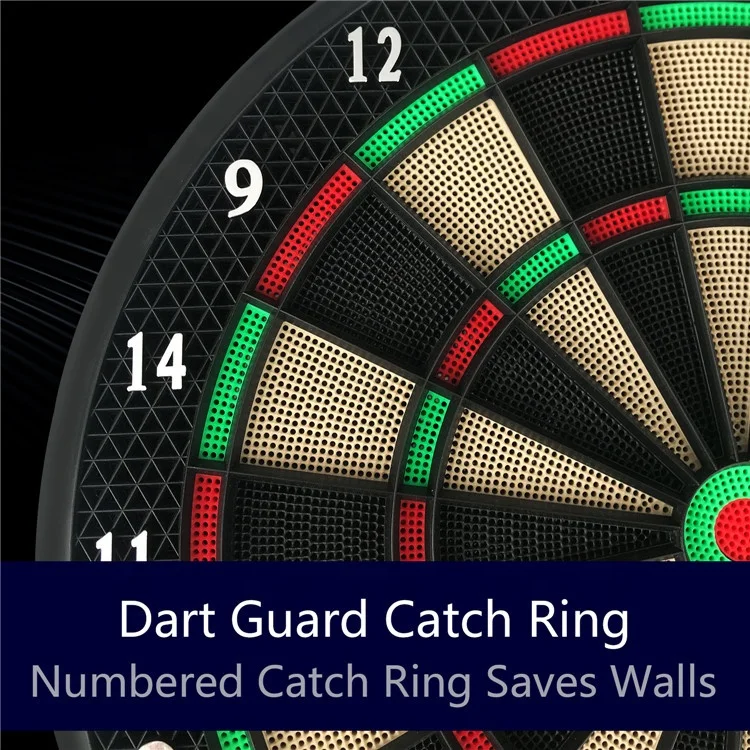 Factory professional dartboard christmas dart game led display electronic dartboard