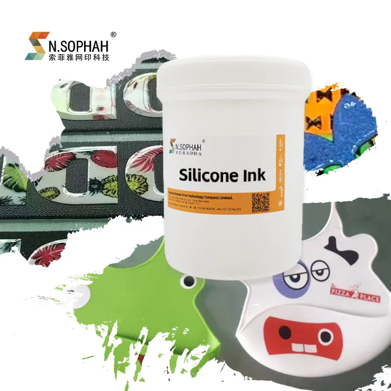 Hot Sales Fabric Printing Silicone Based Screen Printing Silicone Ink For 3d Printing