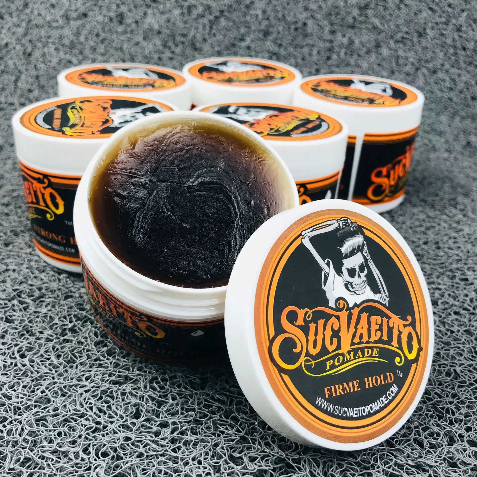 Sucvecito Pomade Gel 4oz 113g Strong Style Restoring Ancient Ways is Big Skeleton Hair Slicked Back Hair Oil Wax Mud