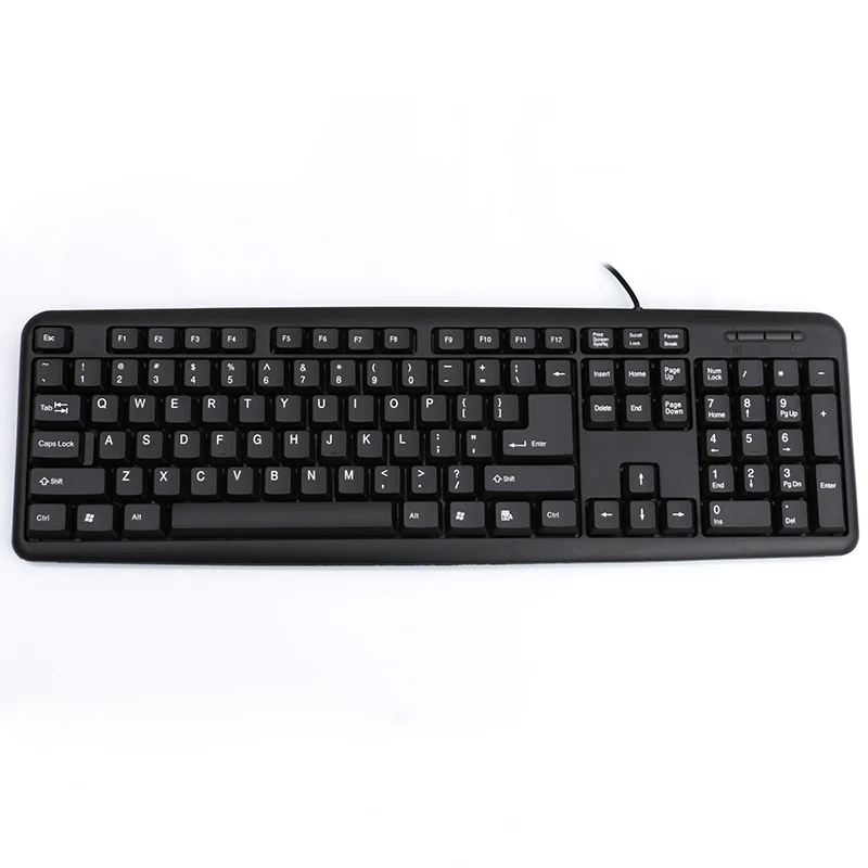 Cheap Price 104 keys Standard Accessories Waterproof USB Wired PCB Keyboard Smart Computer Keyboard