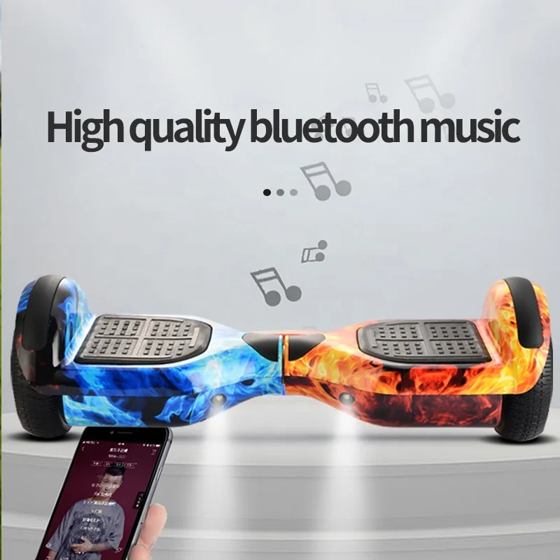 Cheap price 6.5 inch self balancing scooter electric kids balance wheel with music player 250w motor