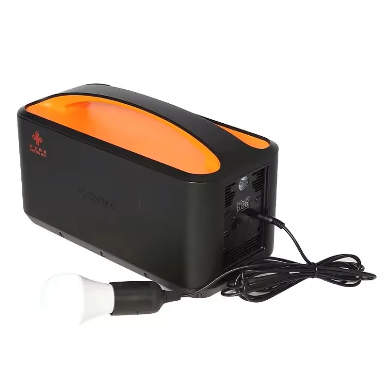 Outdoor portable energy station power supply self-driving camping Solar power generation system 300W Mobile Power supply
