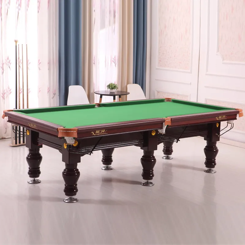 China 8 ball  snooker pool billard table supplier with full size 7ft 8ft 9ft 12ft