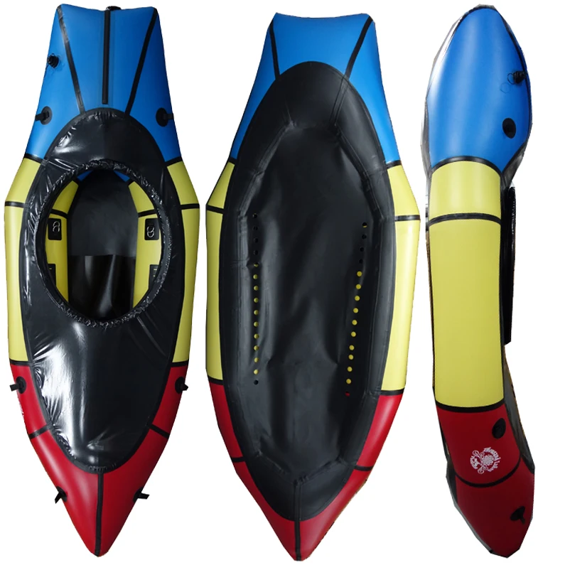 Europe Style Factory Price multi color  Pack Raft Paddle Packraft for Sale