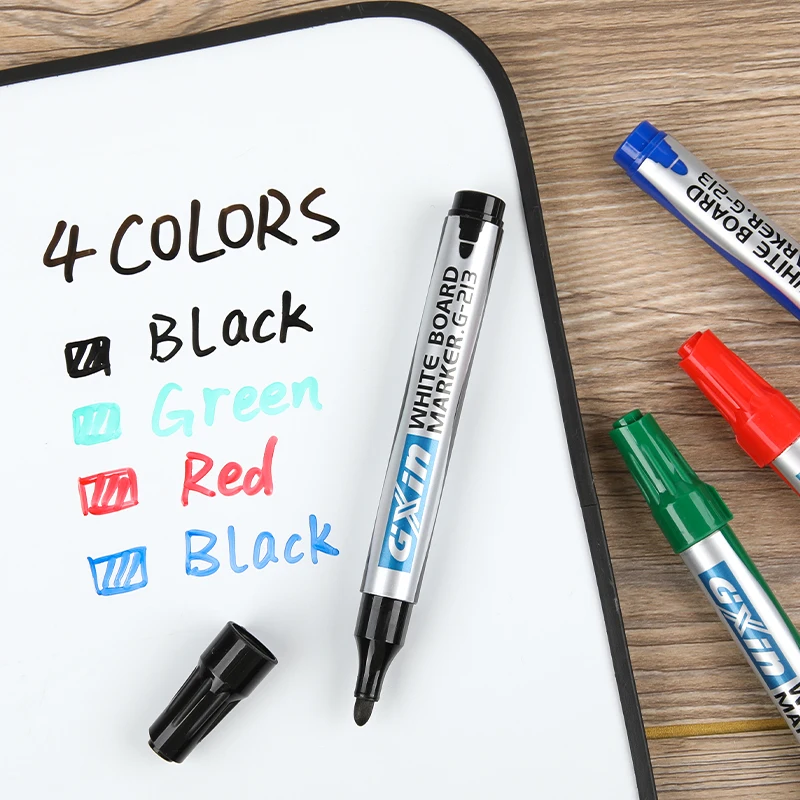 GXIN G-213 12pcs dry erase marker Competitive Price white board marker set school office Writing Continuous whiteboard marker