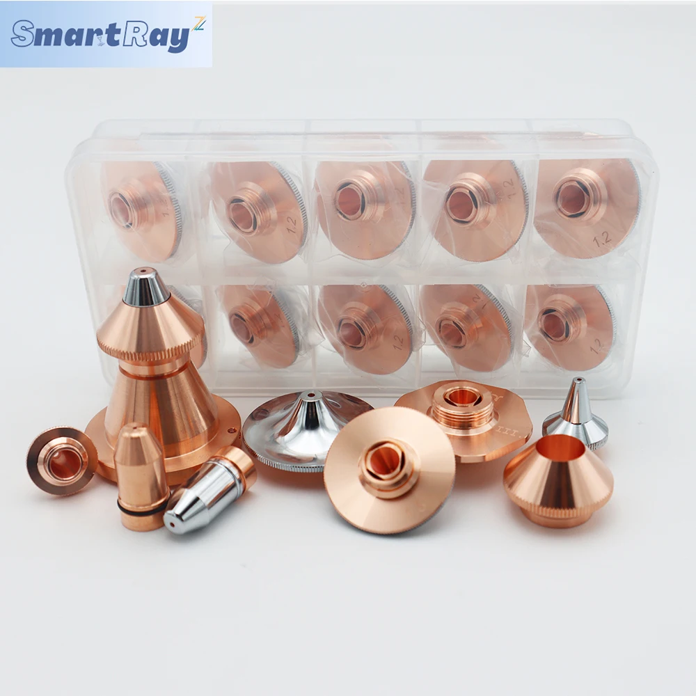 Original Raytools D28 32 Double Single Layer Laser Nozzles for Fiber Cutting CNC Machine