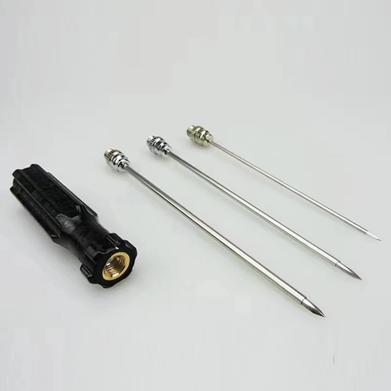Three-purpose trocar, cattle and sheep stomach stainless steel deflation needle rumen deflation needle puncture needle