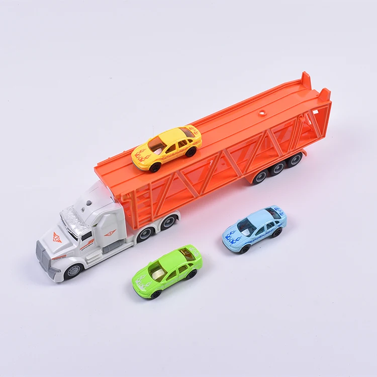 
Custom American Transporter Friction Truck Transport Carrier Car Toy Toy Car Set 
