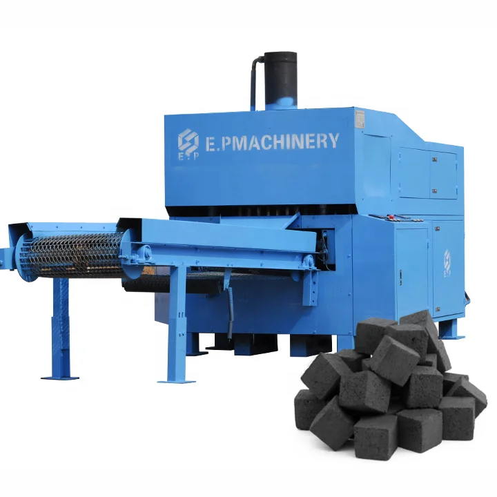 Machine Pour Fabrication Briquettes De Coco Nuts Carbon Charbon Shisha Charcoal Making Machines