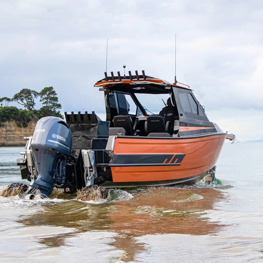 2022  6 Passengers Luxury Unique Aluminum Fishing Offshore  cabin  Boat Yacht