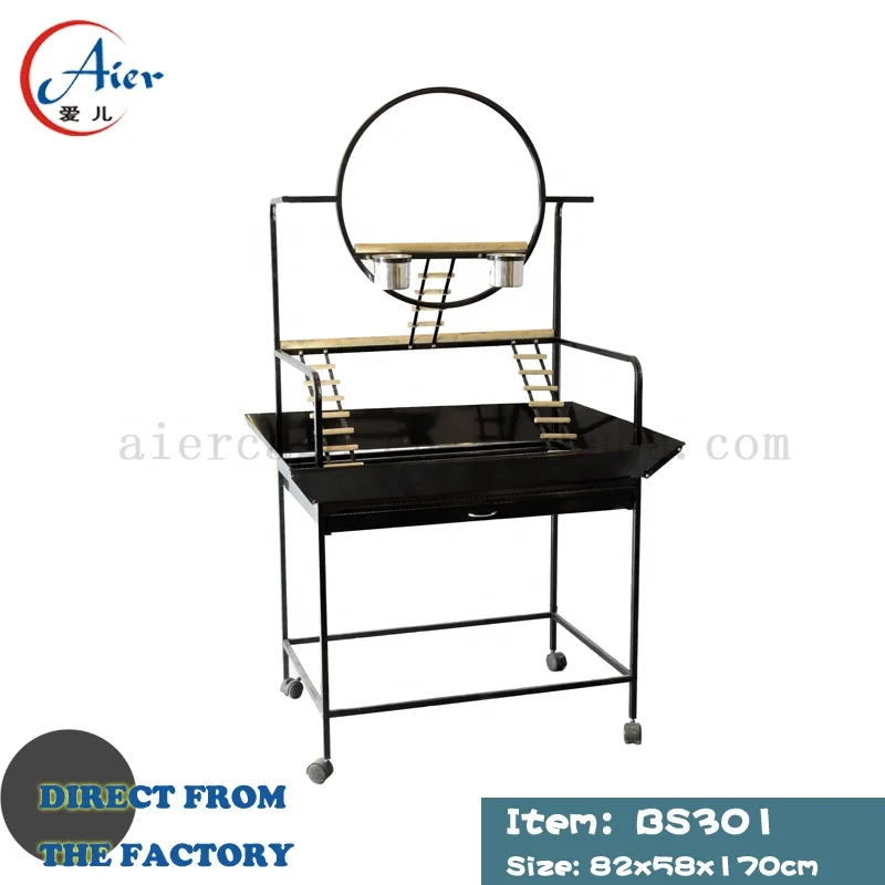 Wrought Iron Cages Breeder Accessories Acrylic Finches Hanging Stand Folding For Birds Breeding Flight Extra Large Bird Cage