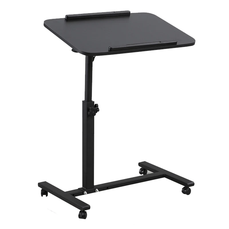 Wholesale Portable Adjustable Height 360 degree  Swivel Laptop Desk PC Computer Mobile Notebook Laptop Stand Rolling Table Desk