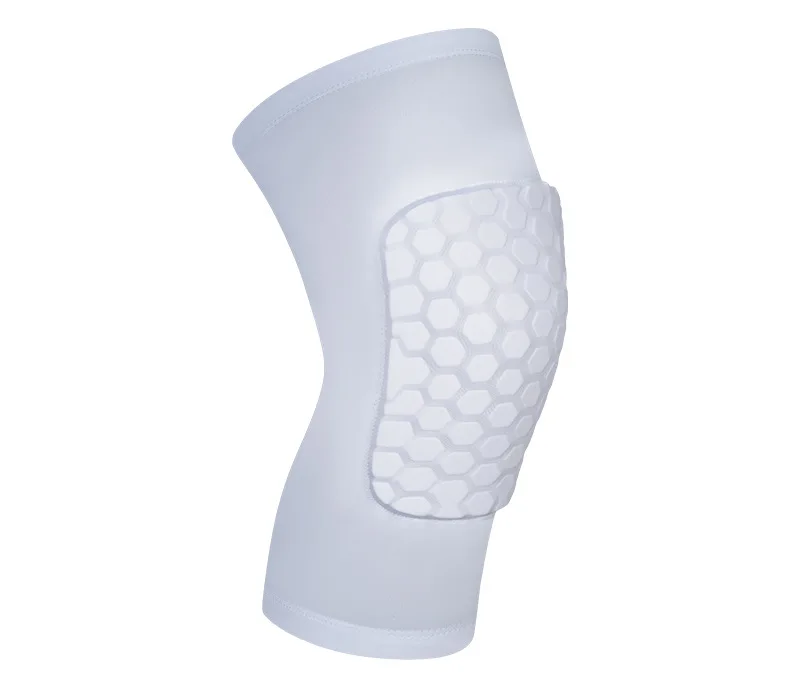 Protective Compression Silicone Basketball Volleyball Honeycomb Anti Collision Knee Support Knee Pads