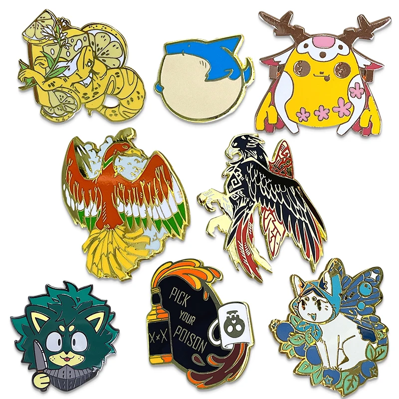 Custom Logo National Metal Magnet Cross Double Flags Brooch Badge Saudi Puerto Rico Ukraine American Palestine Country Flag Pin