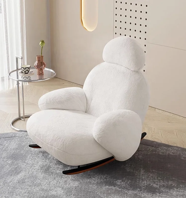 Living Room Furniture Sofa Lounge Chair Wooden Rocking Chair Penguin Rocking Chair
