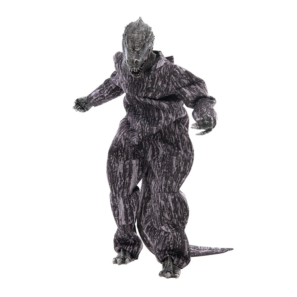 Halloween Funny Dinosaur Event Party Costume Godzilla Cull-Body Outfit Halloween Stage Costume