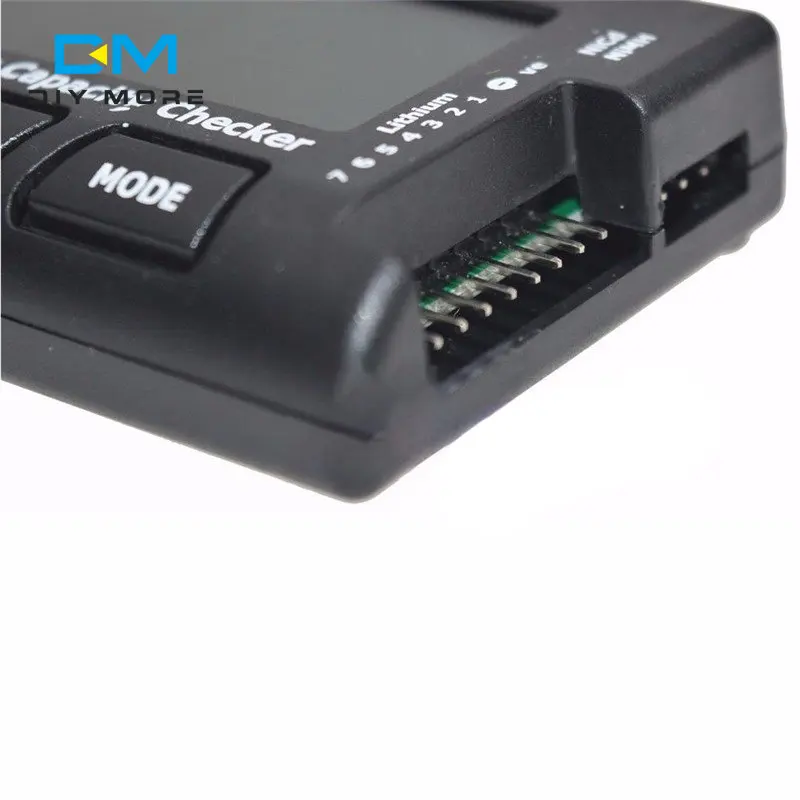 7 Digital Battery Capacity Tester Battery Checker Controller LCD for LiPo LiFe Li-ion NiMH Nicd Cell Meter