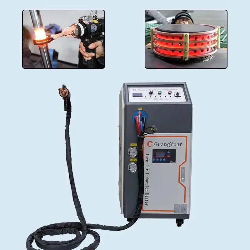 Hand Held Induction Heater With Cooling System