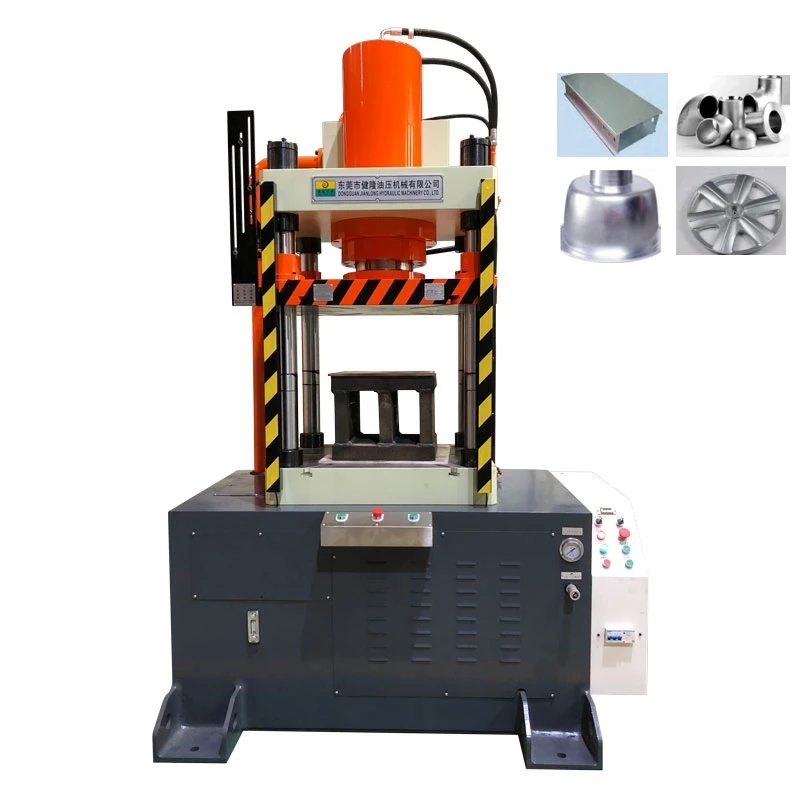 High efficiency and low noise die casting edge trimming press