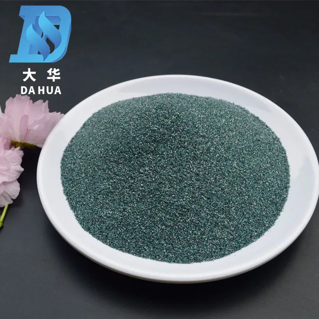 Green Silicon Carbide Sic Sandblasting Polishing Grinding Processing Cutting Ability Strong