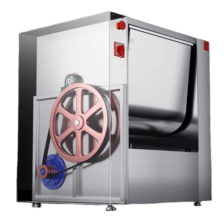 Commercial dough mixer 304 SS multifunctional dough mixing kneading twisting machine canteen buns steamed buns 25 liters