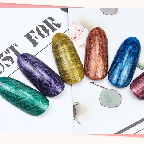 semipermanent complete unas hot products Mixcoco moonlight cat eye gel nail polish uv cat eye flash sparking gel salon supplies