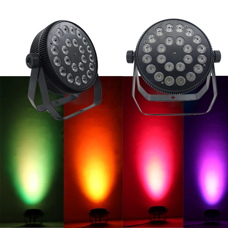 Завод Гуанчжоу 4 Вт * 24 шт светодиодный прожектор Par 300 RGBW в 1 DMX512 высокая яркость для вечеринки дискотеки клуба свадьбы авто
