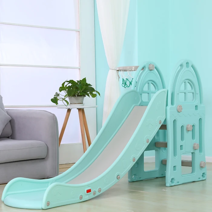 
Kid Playground Kindergarten Outdoor Plastic Playground Slide 