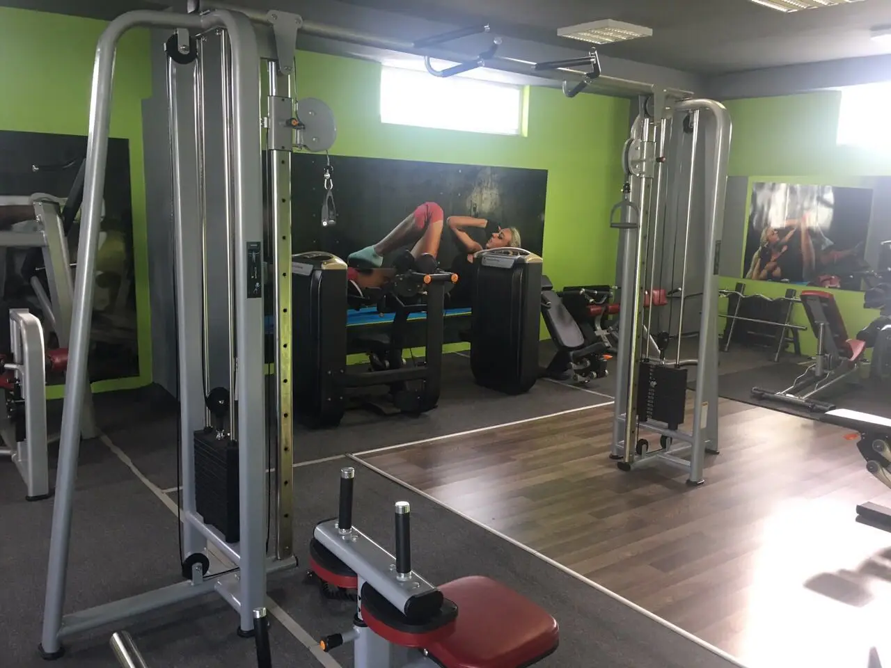 California Gym Equipment RUIBU-9013 Cable Crossover Fitness Equipment Machine