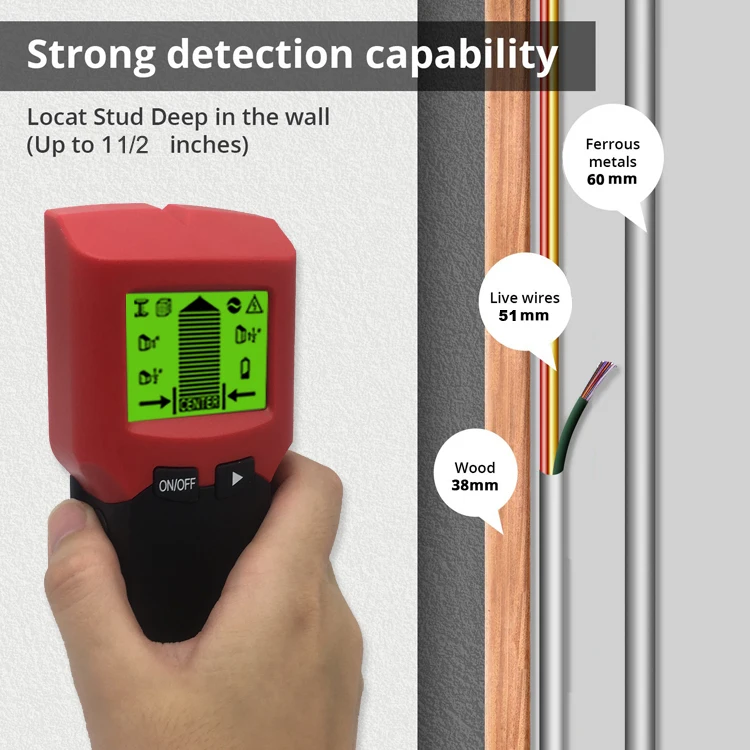 2022 Electronic Wall Scanner / Center Finding Magnet Stud Finder