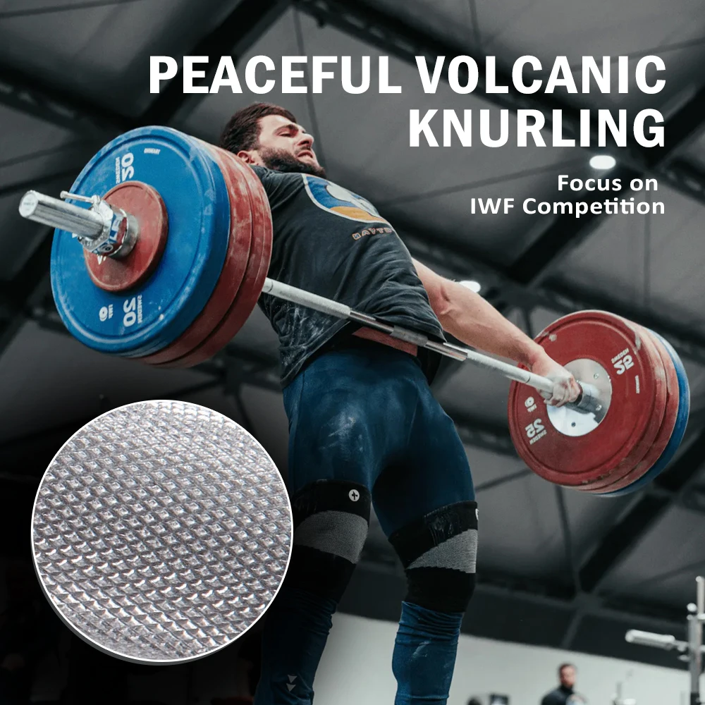 Rouser Fitness Iwf Competition Training Hard Chrome Barbell Spring Steel Weightlifting Bar for Women