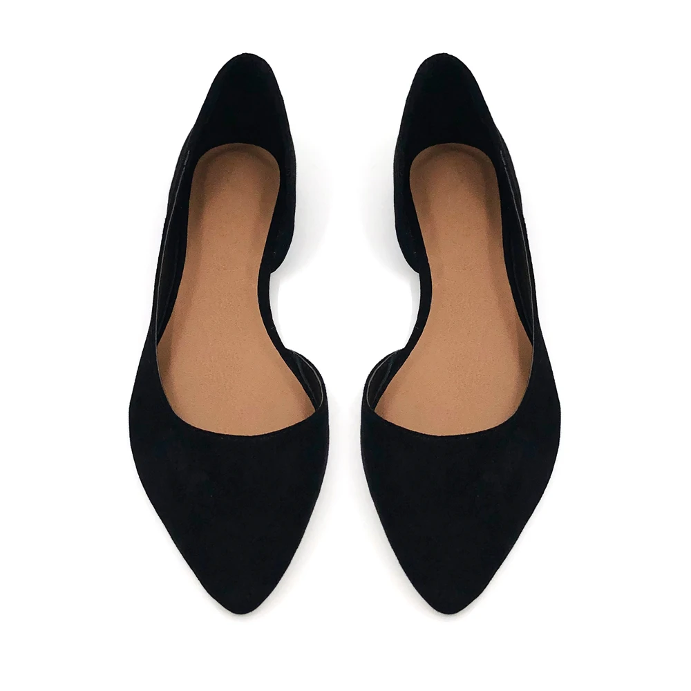 Summer ballet large size fashion for women outdoor flat with low heels pointy shoes