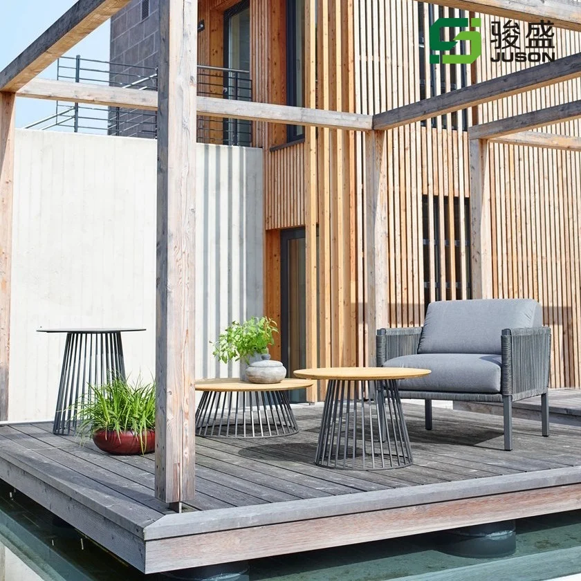 fashion Customized Outdoor tea table living room coffee table furniture  Garden Patio wood side table