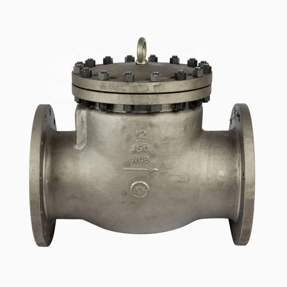 600lb API 6D Carbon Steel Flange End Swing Check Valve