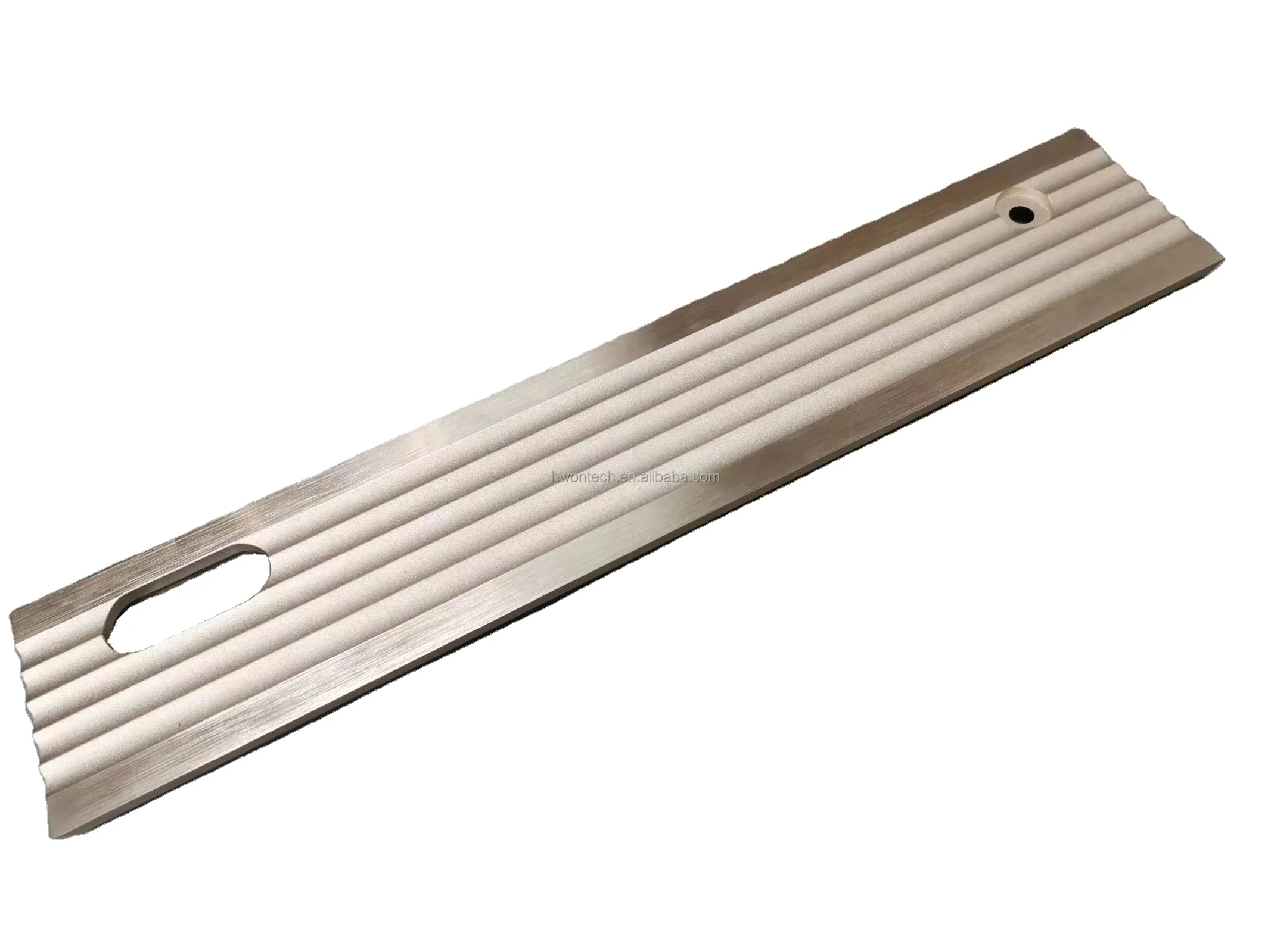 320*100*25mm Extruded  Aluminum Audio Front Panel for Japan Brand  Custom CNC Precision Machining Services