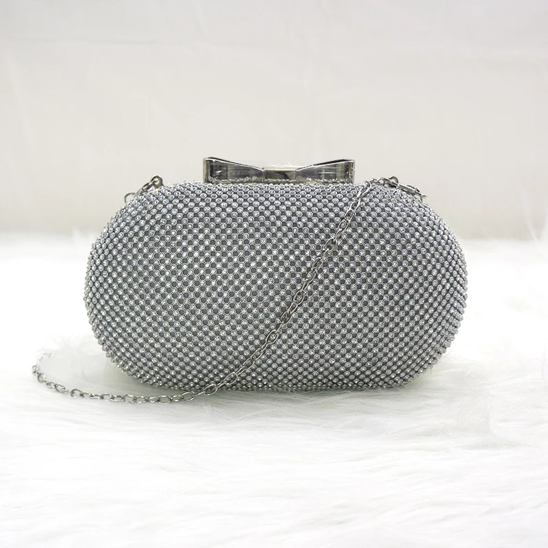 Wholesale high quality fancy bling bag crystal rhinestone clutch party new women evening dress bag fashion clutch