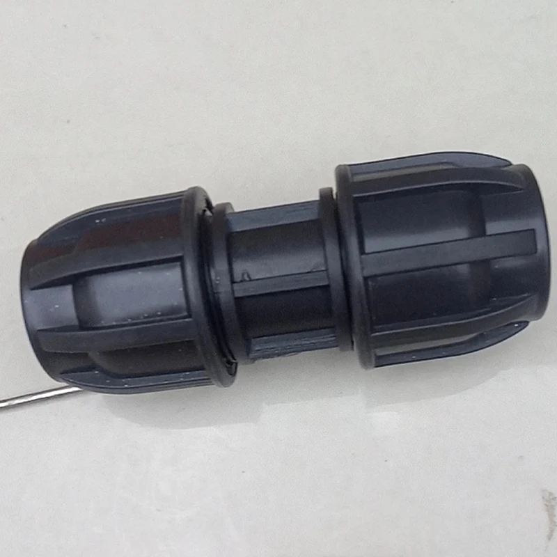 High quality Irrigation Pipe Fittings Agricultural Pipe Use Quick Joint Connectors Fittings 2 Inch Straight PE Couplings